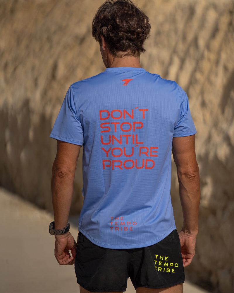 DON´T STOP MALVA - UNISEX SHORT SLEEVE RUNNING TOP