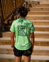 DON´T STOP PISTACHIO - UNISEX SHORT SLEEVE RUNNING TOP