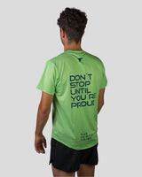 DON´T STOP PISTACHIO - UNISEX SHORT SLEEVE RUNNING TOP